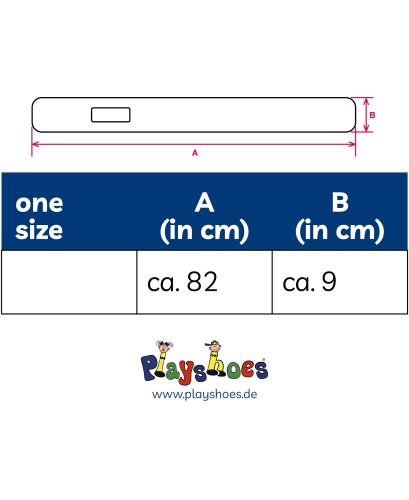 Preview: Playshoes Kuschel-Fleece-Steckschal - marine