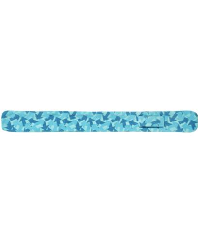 Preview: Playshoes Fleece-Steckschal Pfeile Camouflage - petrol