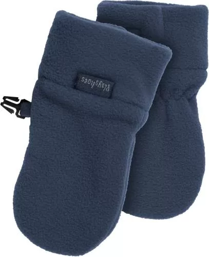 Playshoes Fleece-Baby-Fäustlinge - marine