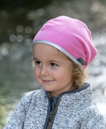 Playshoes Fleece-Mütze helmgeeignet - marine