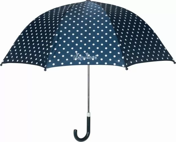 Playshoes Regenschirm Punkte - marine