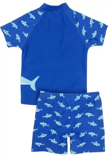 Playshoes UV-Schutz Bade-Set Hai - blau
