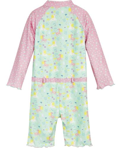 Preview: Playshoes UV-Schutz Einteiler Einhorn 1/1 Arm - mint