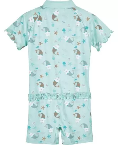 Playshoes UV-Schutz Einteiler Einhornmeerkatze - mint