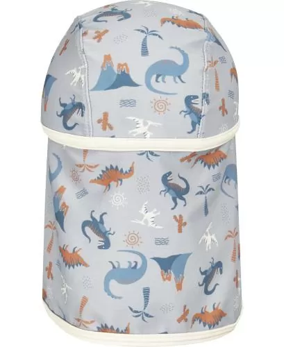 Playshoes UV Protection Cap Dino allover - blue
