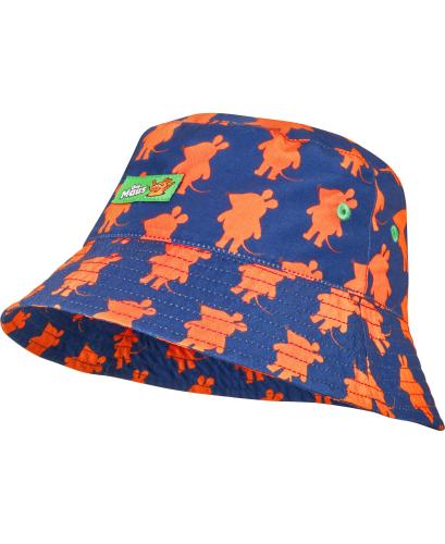Preview: Playshoes UV Protection Fishing Hat DIE MAUS Pirate - navy/orange