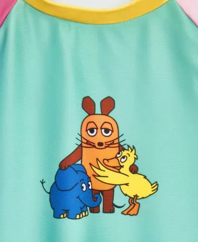 Playshoes UV-Schutz Bade-Shirt DIE MAUS Freunde - pink