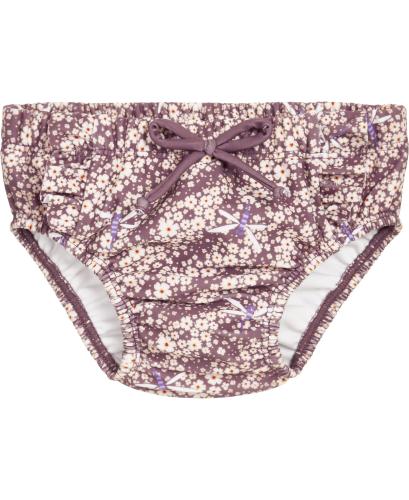 Playshoes UV-Schutz Schwimmwindel Blümchen - violett