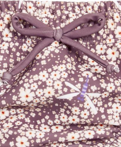 Preview: Playshoes UV-Schutz Schwimmwindel Blümchen - violett