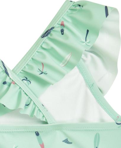 Preview: Playshoes UV-Schutz Bikini Surfbrett Palme - mint
