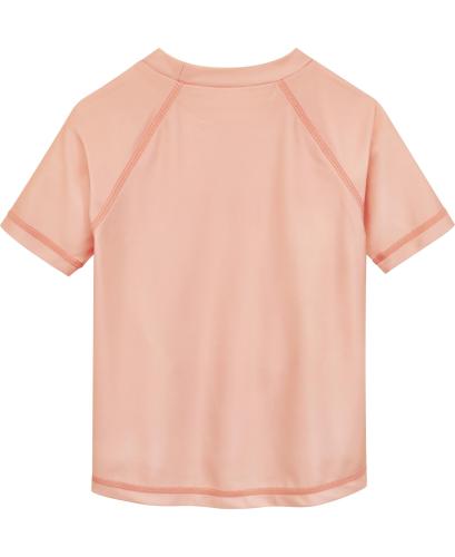 Preview: Playshoes UV-Schutz Shirt 1/2-Arm Surfbrett Palme - altrosa