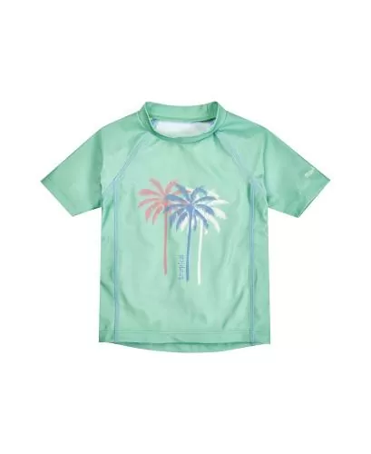 Playshoes UV Protection Shirt 1/2 Arm Palms - light green