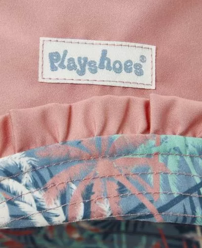 Playshoes UV-Schutz Wende-Hut Palmen - blau