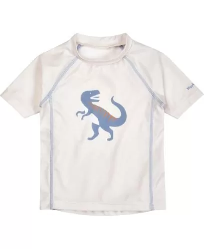 Playshoes UV-Schutz Shirt 1/2-Arm Dino - ecru