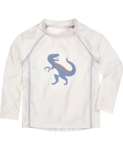 Playshoes UV Protection Shirt 1/1 Arm Dino - ecru