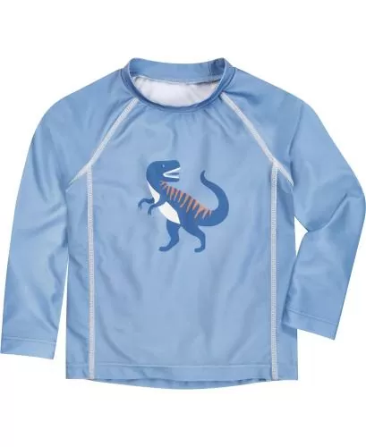 Playshoes UV Protection Shirt 1/1 Arm Dino - blue