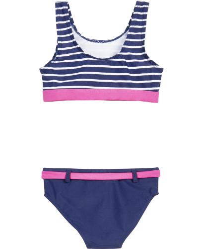 Preview: Playshoes UV-Schutz Bikini Ringel - marine