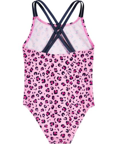 Preview: Playshoes UV-Schutz Badeanzug Leo-Print - pink