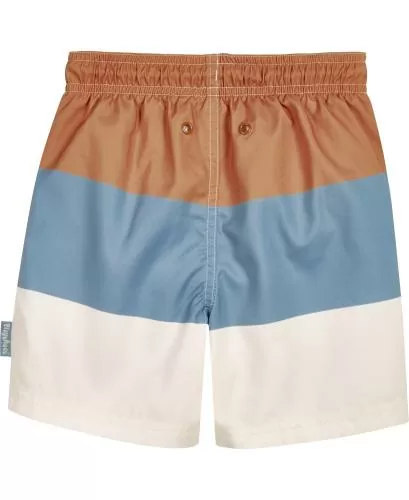 Playshoes Beach Shorts Colour Block - ocker