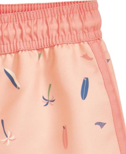Preview: Playshoes Beach-Short Surfbrett Palme - altrosa