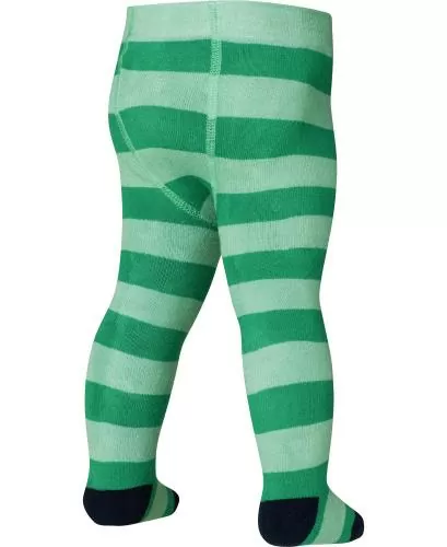 Playshoes Thermo Tights Striped - green