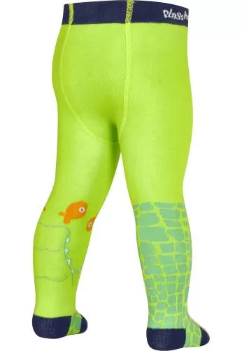 Playshoes Tights Crocodile Double Pack - grün/marine