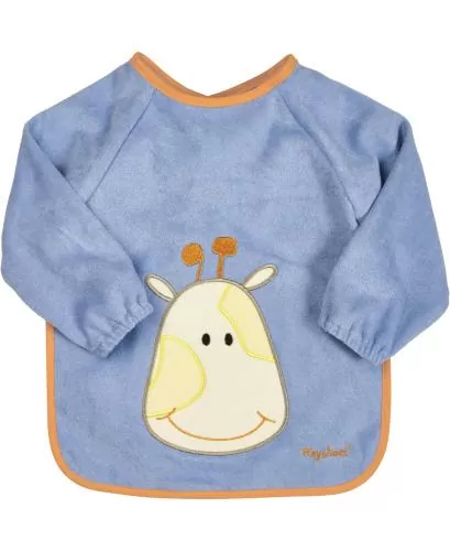 Playshoes Ärmel-Lätzchen Langarm - blau