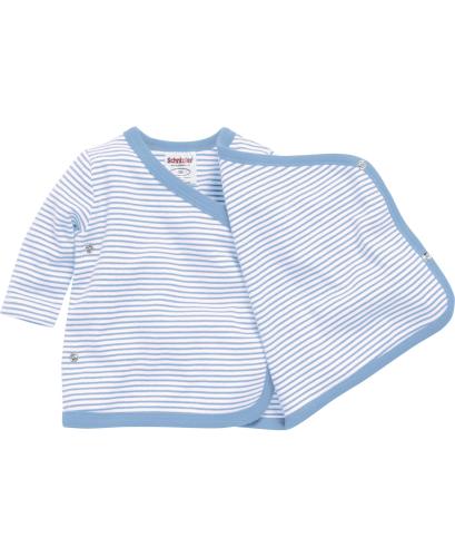 Preview: Playshoes Wings Shirt Yarn Dyed Stripe - bleu