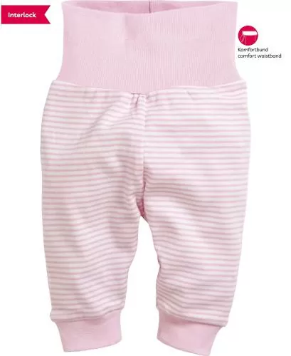 Playshoes Baby Bloomers Interlock Striped - lightpink