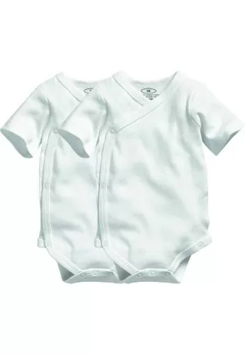 Playshoes Wrap body 1/4-Arm 2-Pack - white