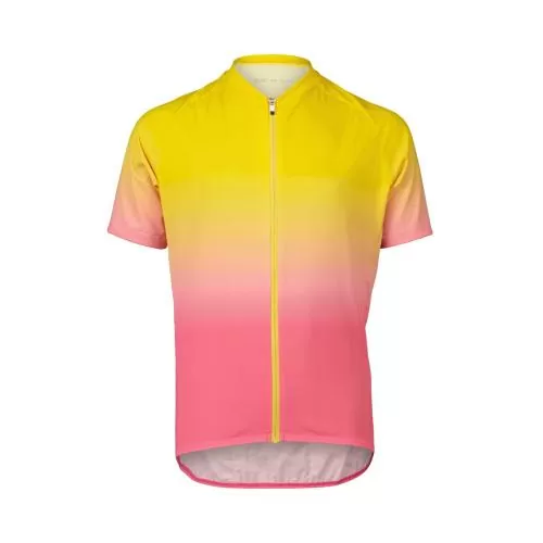 POC Y's XC Jersey - Gradient Aventurine Yellow/Actnium Pink