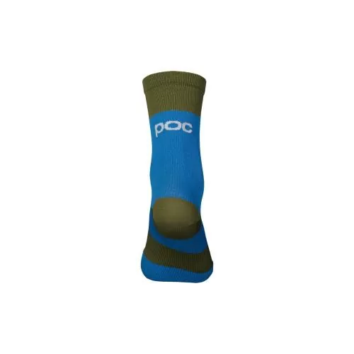 POC Y's Essential MTB Sock - Natrium Blue/Epidote Green