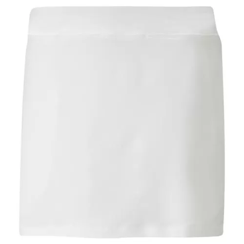 Puma Girls Knit Skirt - bright white