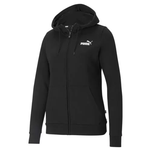 Puma ESS Small Logo Full-Zip Hoodie FL - puma black