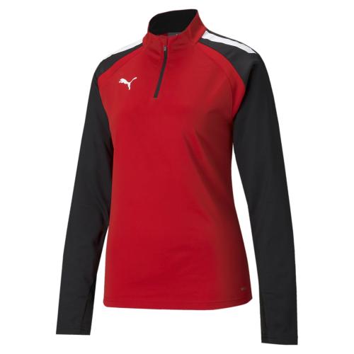 Preview: Puma teamLIGA 1/4 Zip Top W - puma red