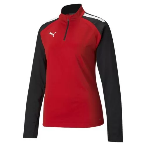 Puma teamLIGA 1/4 Zip Top W - puma red