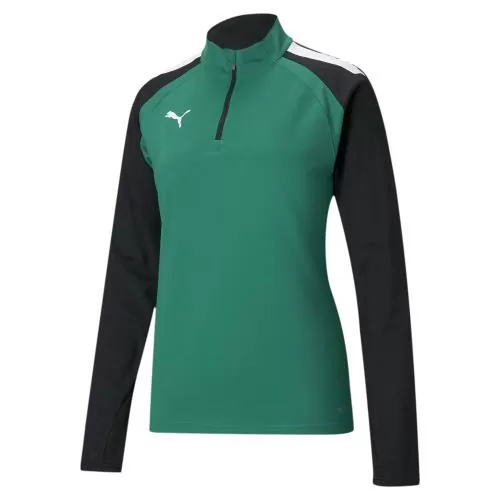 Puma teamLIGA 1/4 Zip Top W - pepper green