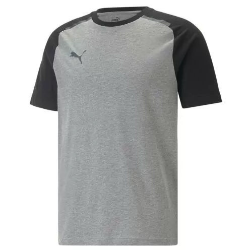 Puma teamCUP Casuals Tee - medium gray heather