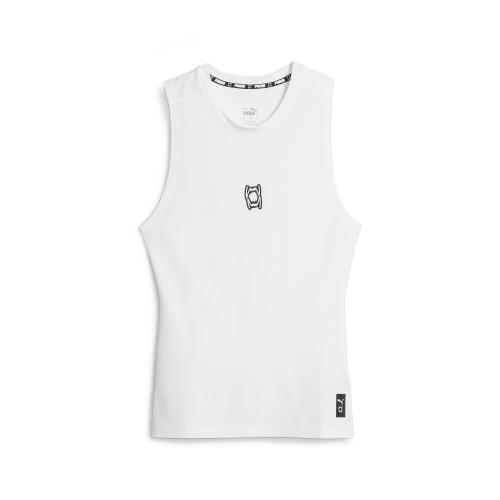 Preview: Puma Hoops Team Slvs Top Baselayer - puma white
