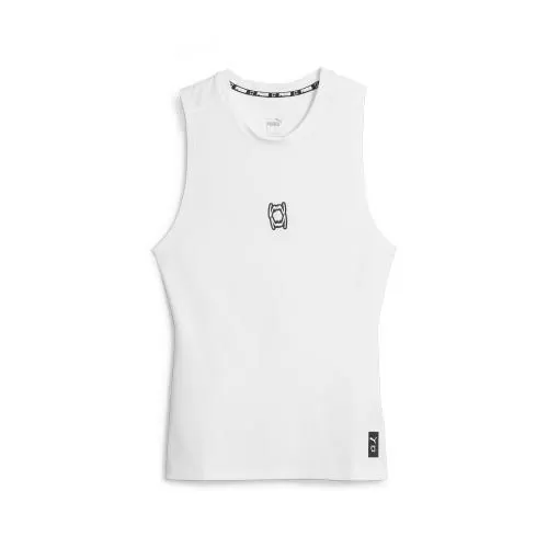 Puma Hoops Team Slvs Top Baselayer - puma white