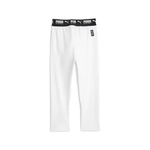 Puma Hoops Team 3/4 Tight Baselayer - puma white