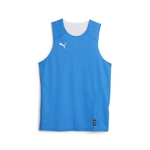 Preview: Einzelstück Puma Hoops Team Reverse Practice Jersey - electric blue lemonade