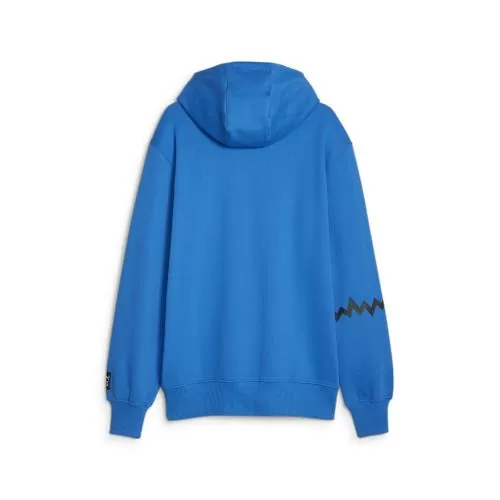 Puma Hoops Team Hoodie - electric blue lemonade