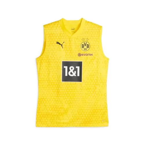 Puma BVB Training SL Jersey w/ sponsor - cyber yellow