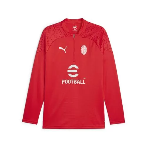 Puma ACM Training 1/4 Zip Top - for all time red