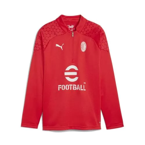 Puma ACM Training 1/4 Zip Top Jr - for all time red