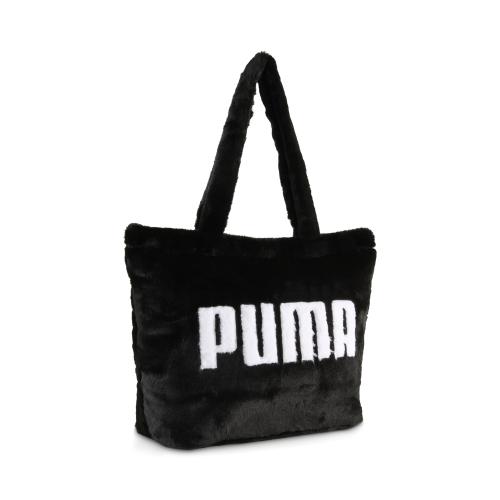 Preview: Puma UP FAUX FUR Shopper - puma black