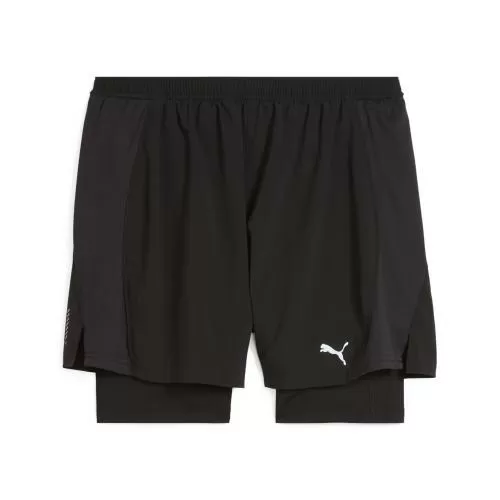Puma M RUN VELOCITY 2IN1 SHORT - puma black
