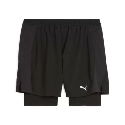 Puma M RUN VELOCITY 2IN1 SHORT - puma black