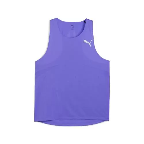 Puma M RACEDAY ULTRASPUN SINGLET - dark amethyst